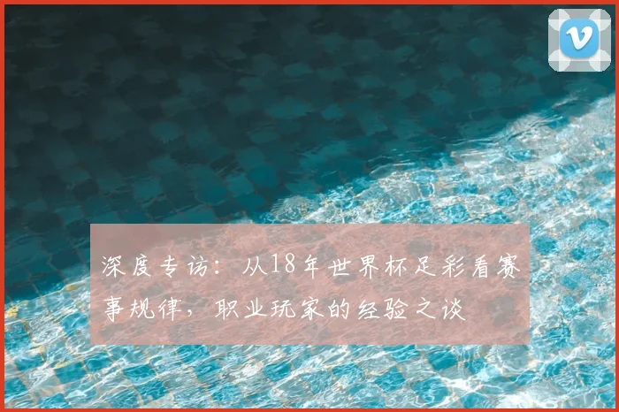 深度专访:从18年世界杯足彩看赛事规律,职业玩家的经验之谈