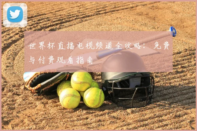 世界杯直播电视频道全攻略：免费与付费观看指南